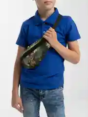 Золотистый хаки сумка поясная детская