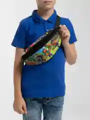 Зелёный хаки сумка поясная детская
