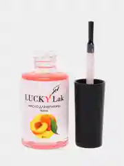 Масло для кутикулы Luckylak Персик 8мл, для маникюра и педикюра