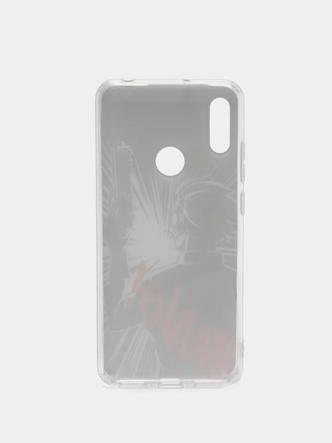 Черный чехол Honor 8A / 8A Prime / Huawei Y6 2019 / Y6 Prime 2019 с рисунком Игра в кальмара