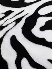 Белый плед "Бамбук" 180*200