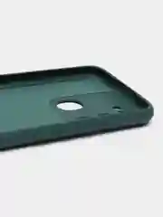 Синий чехол для Tecno Spark 8C / Tecno Go 2022, с защитой камеры и бархатом внутри