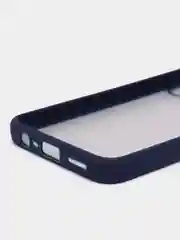 Синий чехол для Realme C25 / C25S / C12 / Narzo 50A, с задвижным окном для защиты камеры