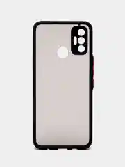 Черный чехол с защитой камеры TECNO SPARK 7