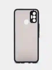 Синий чехол с защитой камеры TECNO SPARK 7