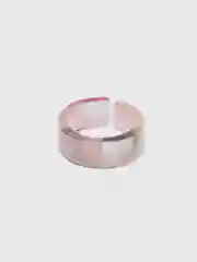 Бежевый кольцо акриловое