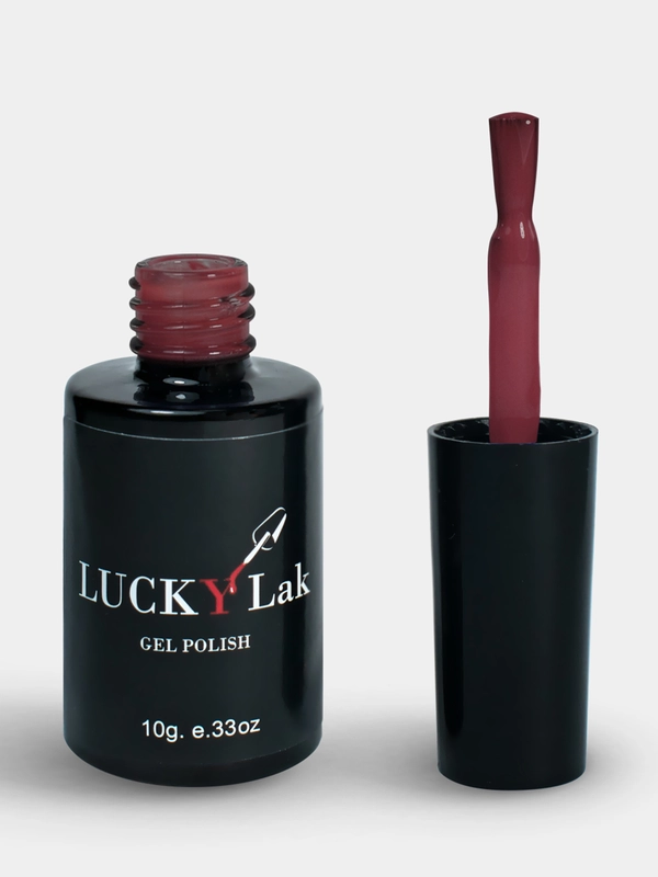 Гель лак для ногтей LuckyLak Edition №03, 10g розовый нюд френч для маникюра и педикюра