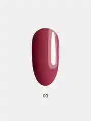 Гель лак для ногтей LuckyLak Edition №03, 10g розовый нюд френч для маникюра и педикюра