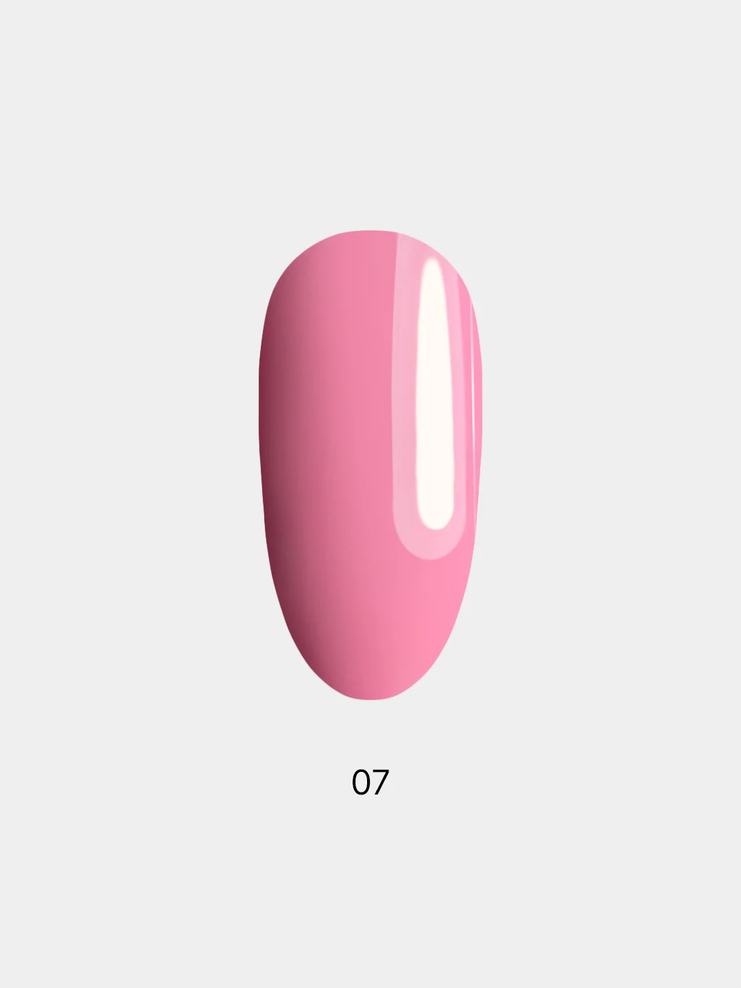 Гель лак, гель-лак для ногтей LuckyLak Edition №07, 10g светлый розовый нюдовый френч