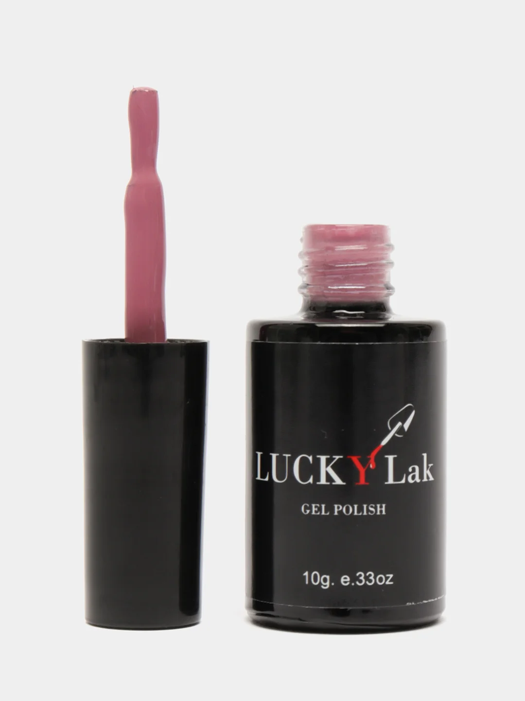 Гель лак для ногтей LuckyLak Edition №13, 10g нежно розовый нюд натуральный для маникюра