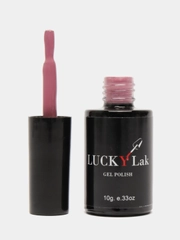 Гель лак для ногтей LuckyLak Edition №13, 10g нежно розовый нюд натуральный для маникюра