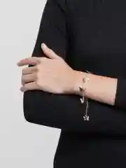 Золотой браслет "Бабочки"