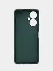 Черный чехол на Tecno Camon 19 Pro, с защитой камеры и бархатом внутри