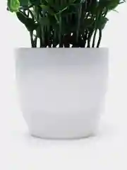 Лавандовый искусственный цветок в горшке
