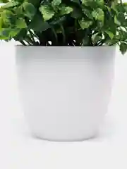 Индиго искусственный цветок в горшке