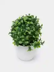 Индиго искусственный цветок в горшке