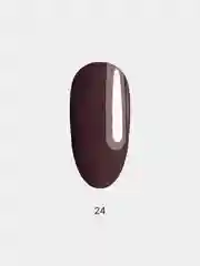 Гель-лак для ногтей LuckyLak Edition №24, 10 g, коричневый лак для маникюра и педикюра