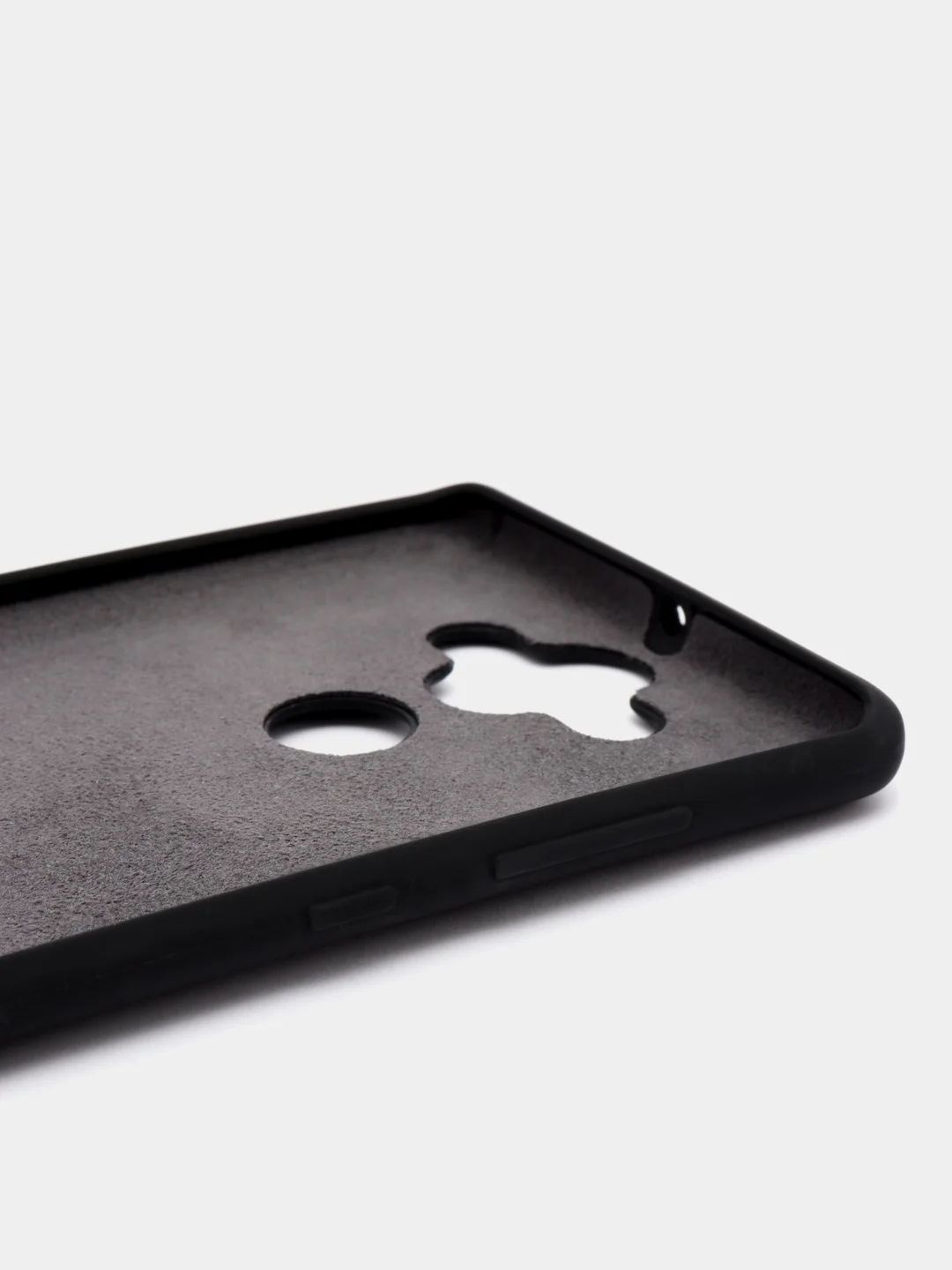 Черный чехол силиконовый Silicone Cover Case для Nokia 9