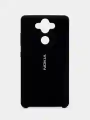 Черный чехол силиконовый Silicone Cover Case для Nokia 9