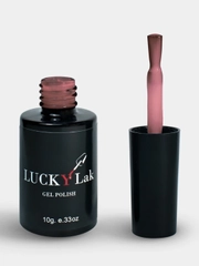 Гель-лак для ногтей LuckyLak Edition №28, 10 г, розовый, натуральный френч для маникюра