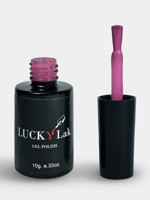 Гель лак, гель-лак для ногтей LuckyLak, Edition №29, 10g фуксия розовый для маникюра