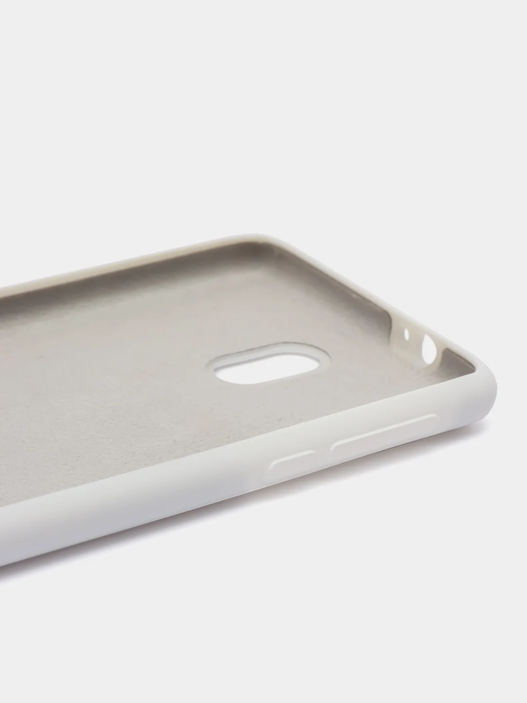 Белый чехол силиконовый Silicone Cover Case для Nokia 3