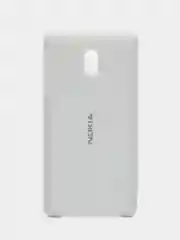 Белый чехол силиконовый Silicone Cover Case для Nokia 3