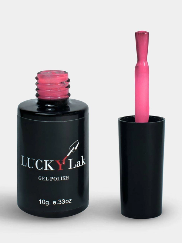 Гель лак для ногтей LuckyLak, Edition №30 10g розовый френч нюд для маникюра и педикюра