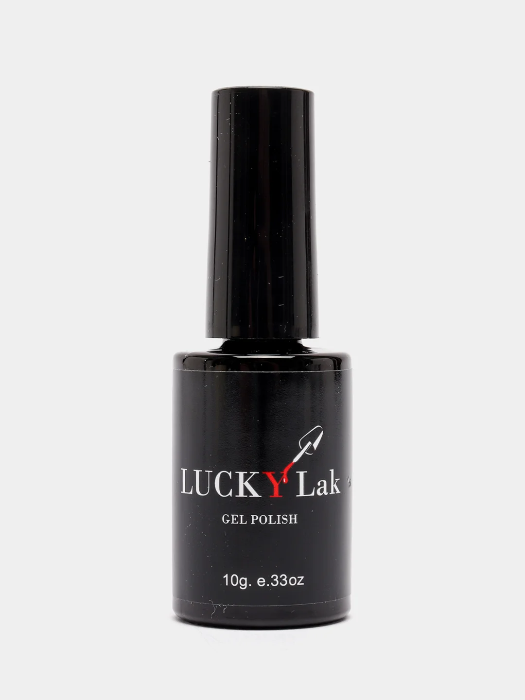 Гель лак для ногтей LuckyLak, Edition №34, 10g коричневый для маникюра и педикюра