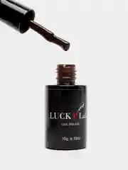 Гель лак для ногтей LuckyLak, Edition №34, 10g коричневый для маникюра и педикюра