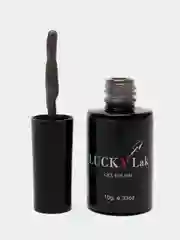 Гель лак для ногтей LuckyLak Edition №36, 10g серый антрацит асфальт для маникюра