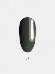 Гель лак для ногтей LuckyLak Edition №37, 10g хаки темный насыщенный лак для маникюра