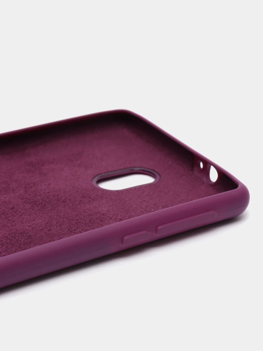 Пурпурный чехол силиконовый Silicone Cover Case для Nokia 3