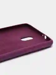 Пурпурный чехол силиконовый Silicone Cover Case для Nokia 3