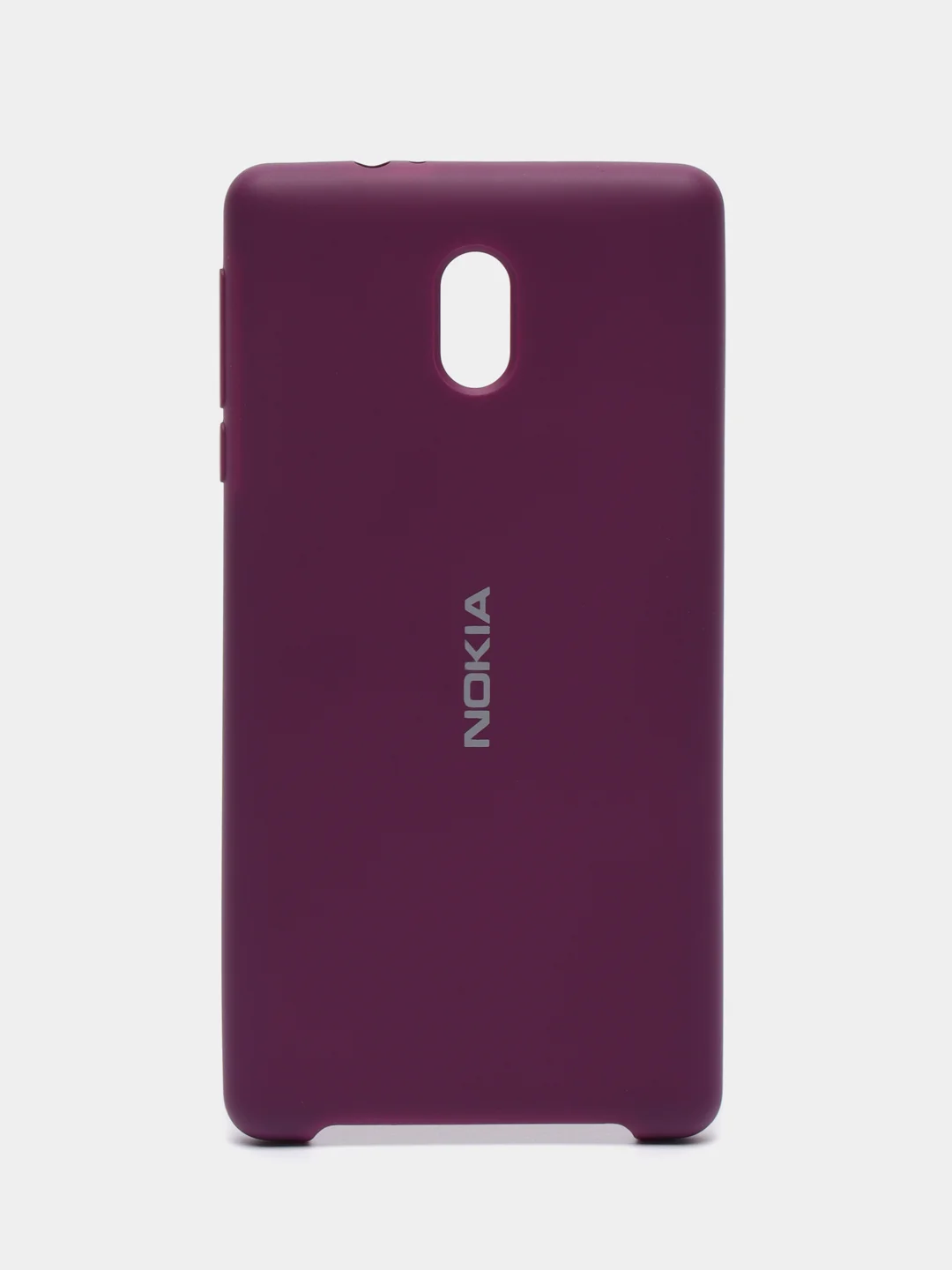 Пурпурный чехол силиконовый Silicone Cover Case для Nokia 3