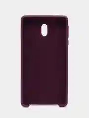 Пурпурный чехол силиконовый Silicone Cover Case для Nokia 3