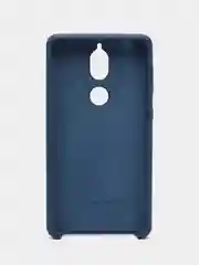 Темно-синий чехол силиконовый Silicone Cover Case для Nokia 7