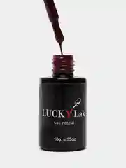Гель лак для ногтей, гель-лак LuckyLak Edition №40, 10g бордовый для маникюра и педикюра