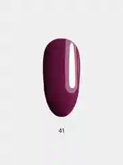 Гель лак для ногтей LuckyLak Edition №41 10g вишневый бордовый марсала винный для маникюра
