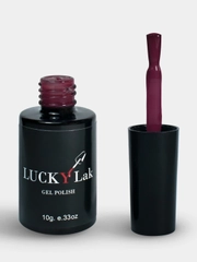 Гель лак для ногтей LuckyLak Edition №41 10g вишневый бордовый марсала винный для маникюра