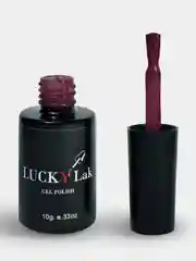 Гель лак для ногтей LuckyLak Edition №41 10g вишневый бордовый марсала винный для маникюра