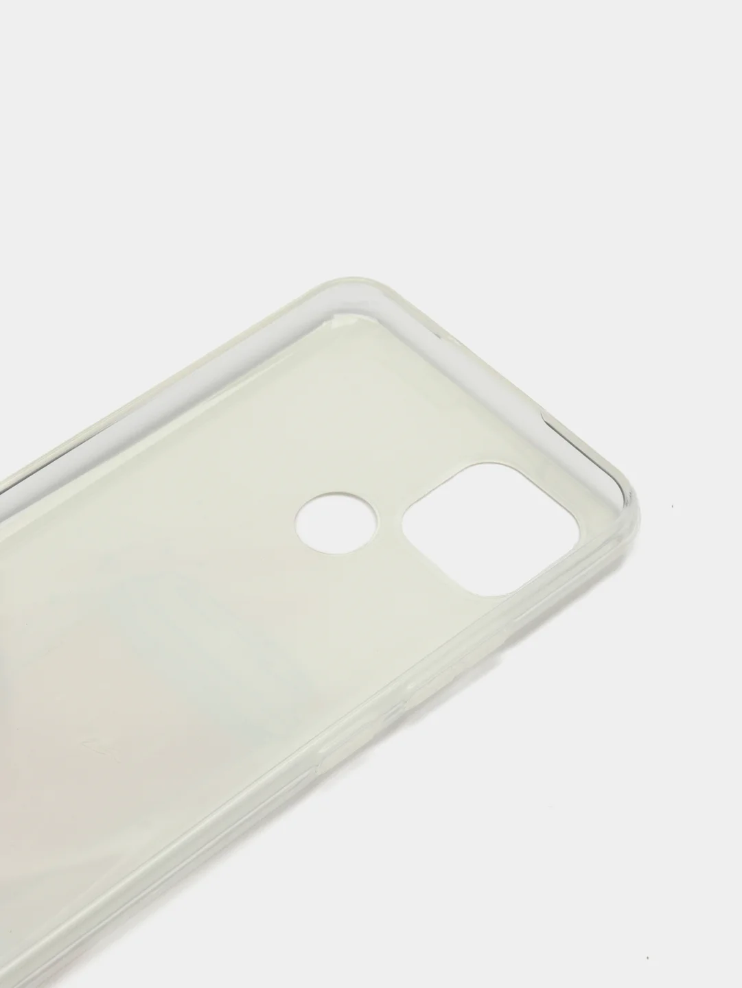 Коралловый меланж чехол Realme C21 Реалми С21 силиконовый с рисунком