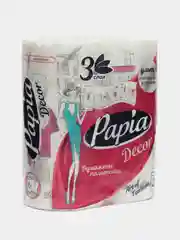 Бумажные полотенца Papia Decor Towel Fashion Capitals, 2 рулона