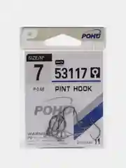 Черный рыболовные крючки на карпа, леща, фидерные, крючок Pohu Pint Hook, карповые