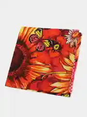 Кораллово-розовый полотенце кухонное, вафельное 1 шт, 40х75 см, 100% хлопок