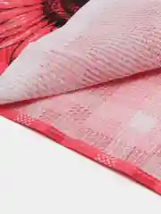 Кораллово-розовый полотенце кухонное, вафельное 1 шт, 40х75 см, 100% хлопок