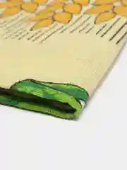 Лимонный полотенце кухонное, вафельное 1 шт, 40х75 см, 100% хлопок