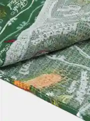 Зеленый полотенце кухонное, вафельное 1 шт, 40х75 см, 100% хлопок