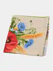 Лесной зеленый полотенце кухонное, вафельное 1 шт, 40х75 см, 100% хлопок