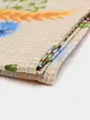 Лесной зеленый полотенце кухонное, вафельное 1 шт, 40х75 см, 100% хлопок